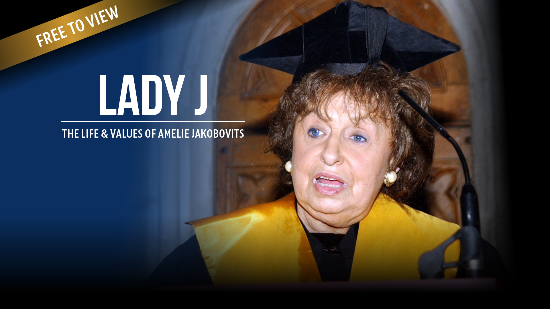 Thumbnail for Lady J – The Life & Values of Amelie Jakobovits